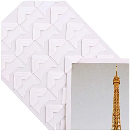 360 Count Self-Adhesive Acid Free Photo Corners for Scrapbooks Memory Books (White)