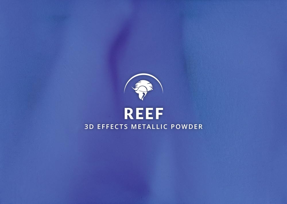 Spartan Epoxies Metallic Pigment Powder for Epoxy - 30 Unique Colors, 4oz for 1 Gallon and 12oz for 3 Gallons of Clear Epoxy, Made in the USA (Reef, 12oz (135 Grams))