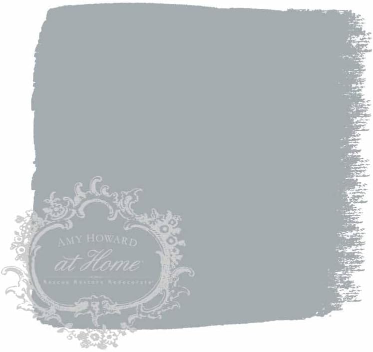 AMY HOWARD AT HOME Chalk-Based One Step Paint for Furniture, Cabinetry, Decor, Finish, and More | No Stripping, Sanding, or Priming | Medium Base | 32 Ounce | Opera Gray