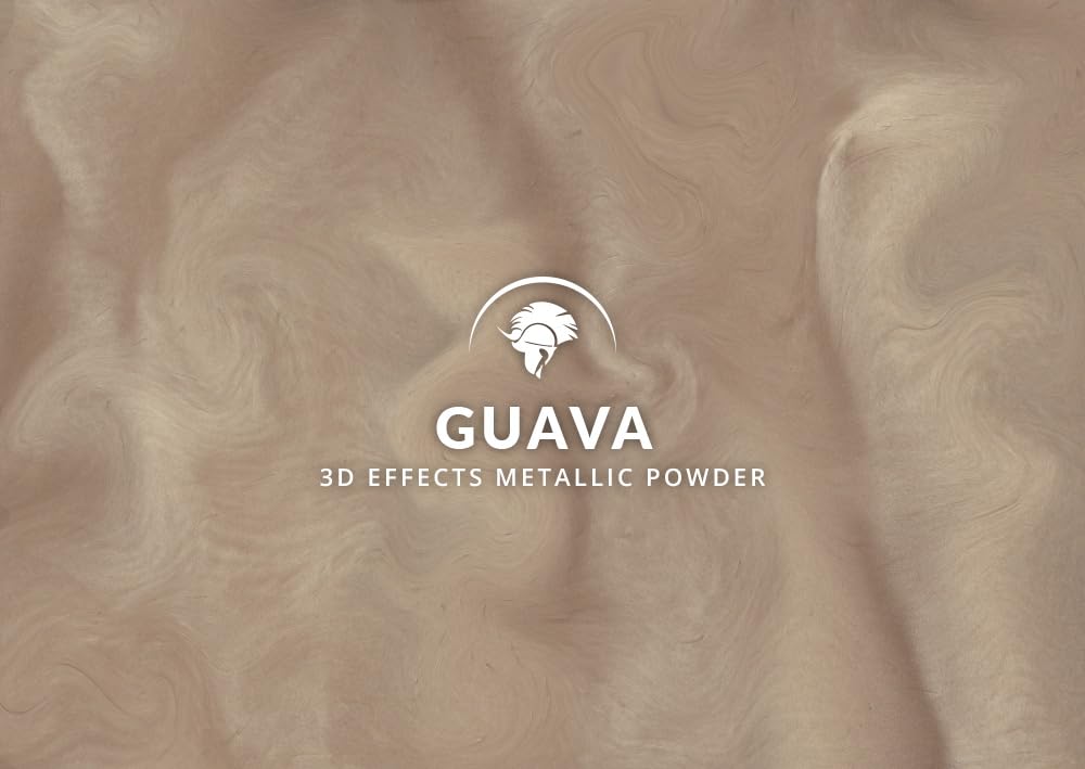 Spartan Epoxies Metallic Pigment Powder for Epoxy - 30 Unique Colors, 4oz for 1 Gallon and 12oz for 3 Gallons of Clear Epoxy, Made in the USA (Guava, 4oz (45 Grams))