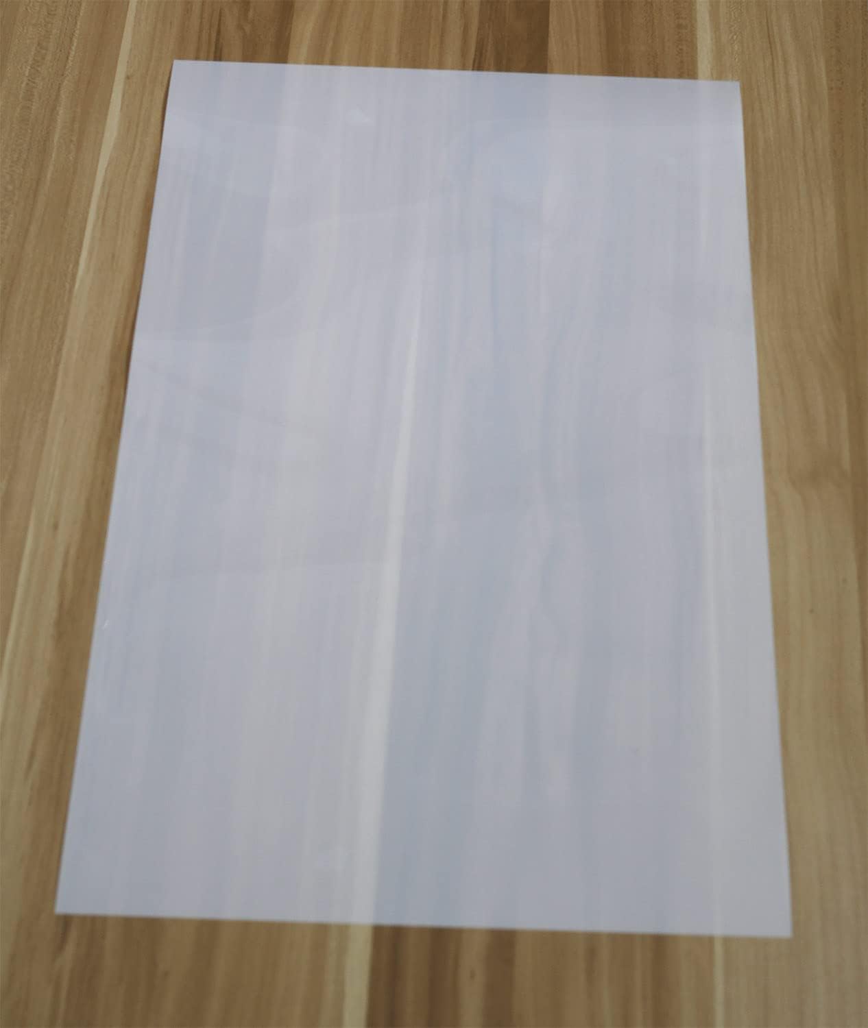 EGOSKY 10 Sheets 10 mil Mylar Sheet 12 x 24 inch Milky Translucent Plastic Blank Stencil, Make Your Own Stencil Template Material