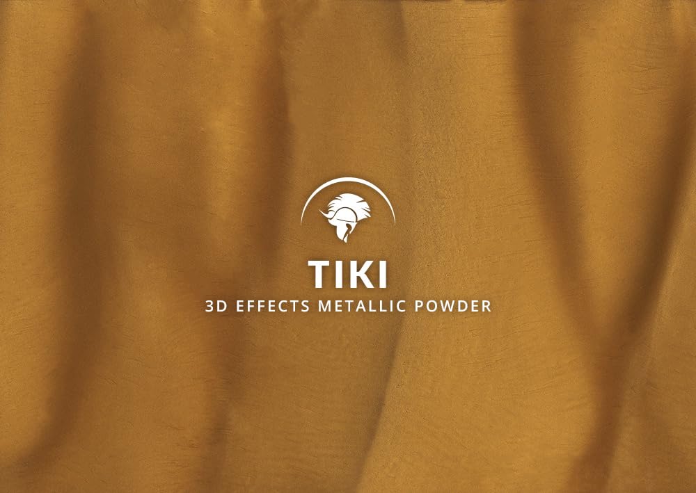 Spartan Epoxies Metallic Pigment Powder for Epoxy - 30 Unique Colors, 4oz for 1 Gallon and 12oz for 3 Gallons of Clear Epoxy, Made in The USA (Tiki, 4oz (45 Grams))