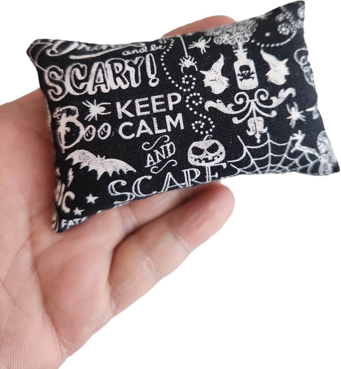 Abrasive Emery Pin Cushion for Sewing - Keep Your Needles Clean and Sharp - Handmade in USA (2"x3",Silver Metallic Anchor on Navy Blue Background)