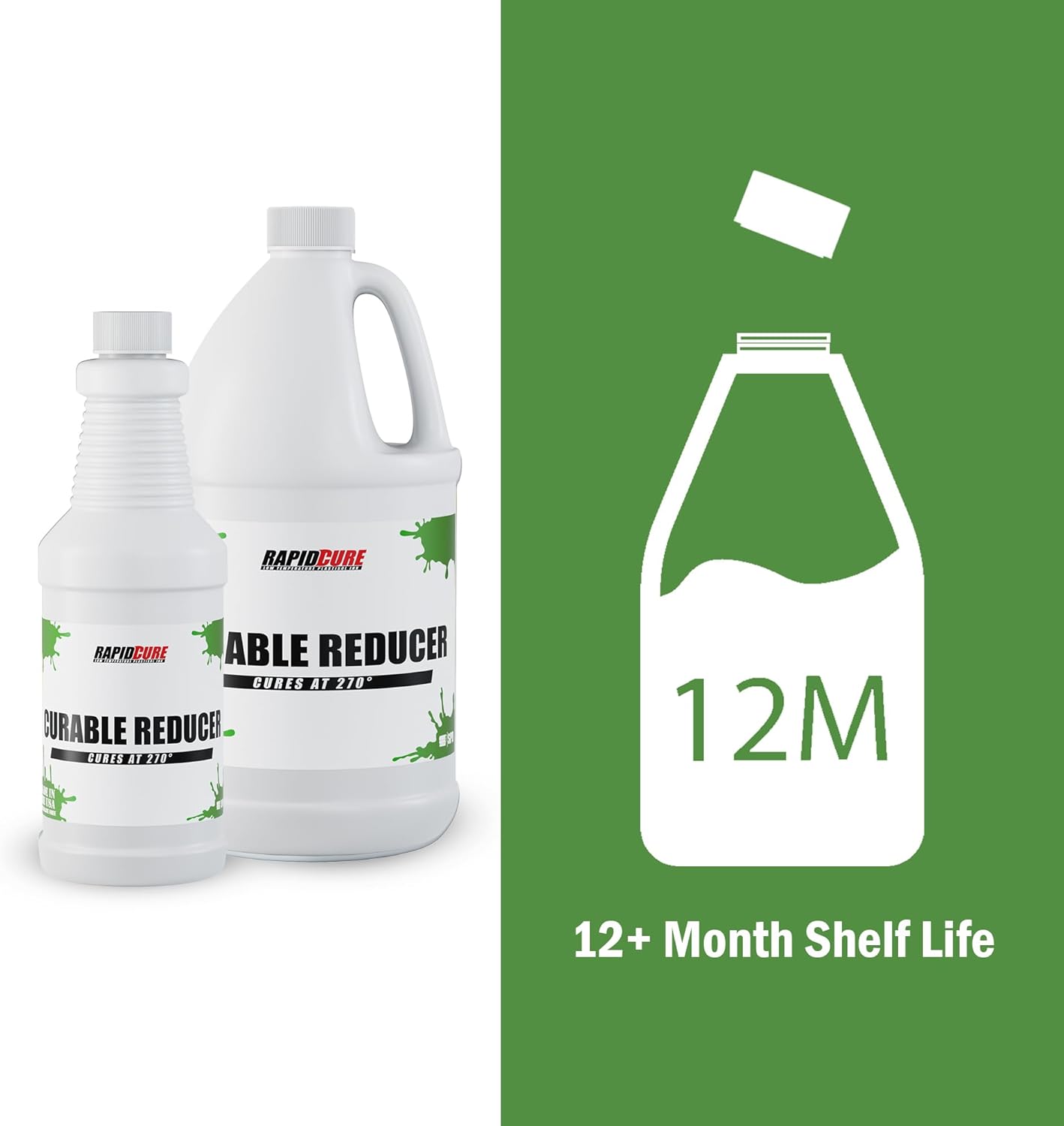 Rapid Cure® Plastisol Ink Curable Reducer (Gallon - 128 oz.) - Screen Printing Ink Viscosity Reducer, Screen Printing Ink Thinner, Additive for Your Screen Printing Kit, Screen Printing Supplies