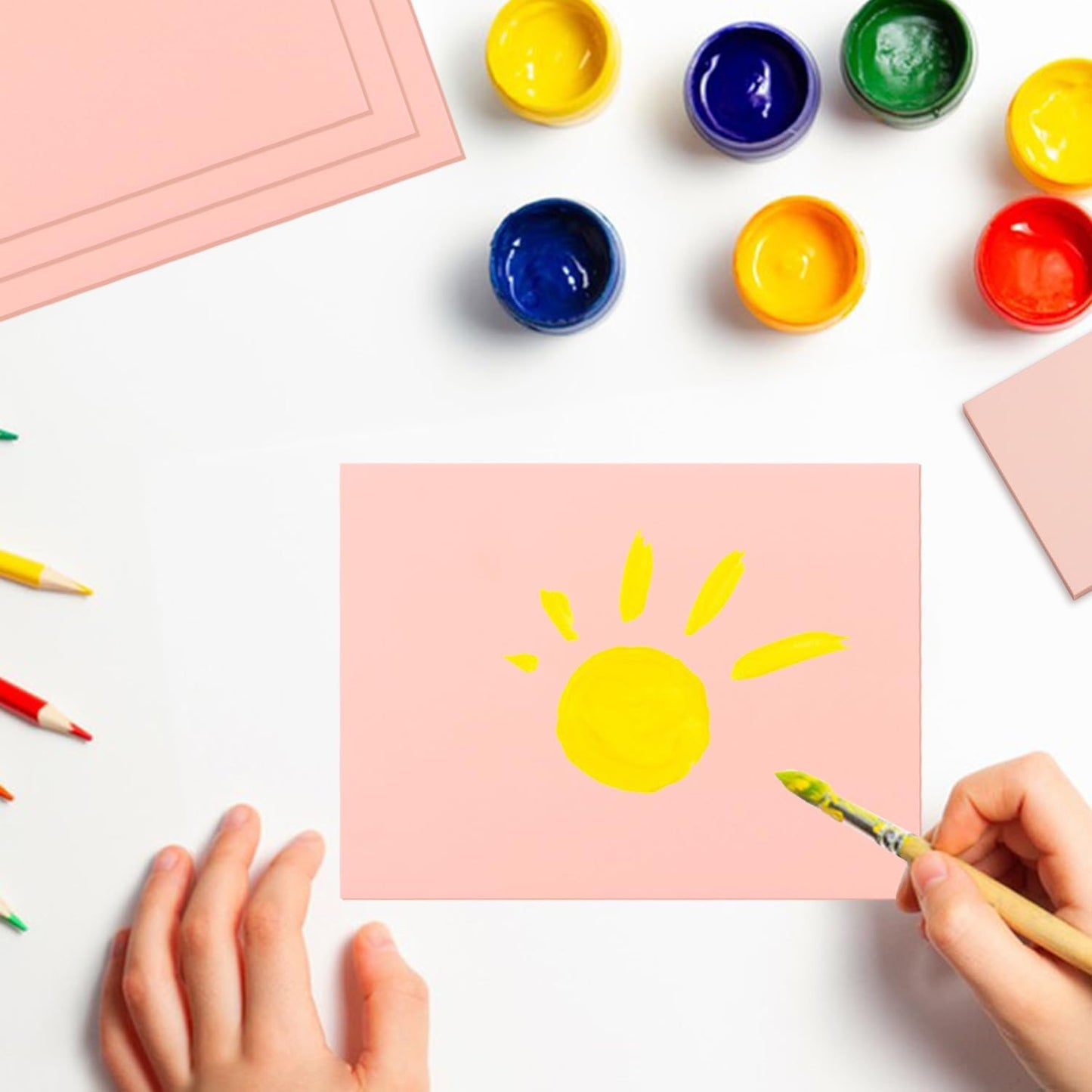 10 Pcs 8"x 6" Rubber Carving Blocks, Linoleum Blocks, Stamp Carving Blocks for Printmaking, Linocut Artists, Crafts and More,(Pink)