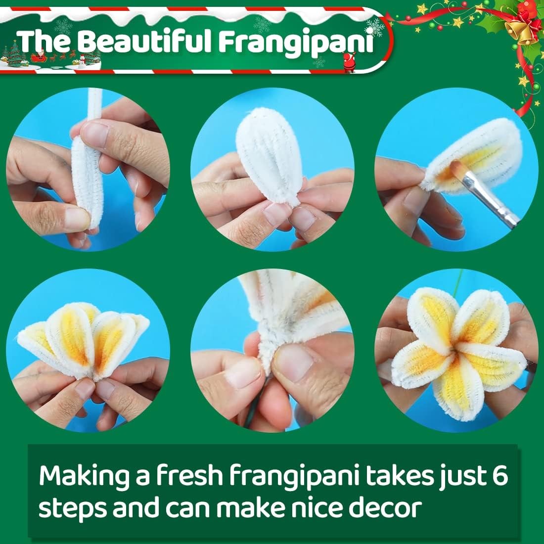 Eppingwin 200pcs Pipe Cleaners, Gold Pipe Cleaners Craft Supplies,Chenille Stems for DIY Arts Crafts Project(Gold)