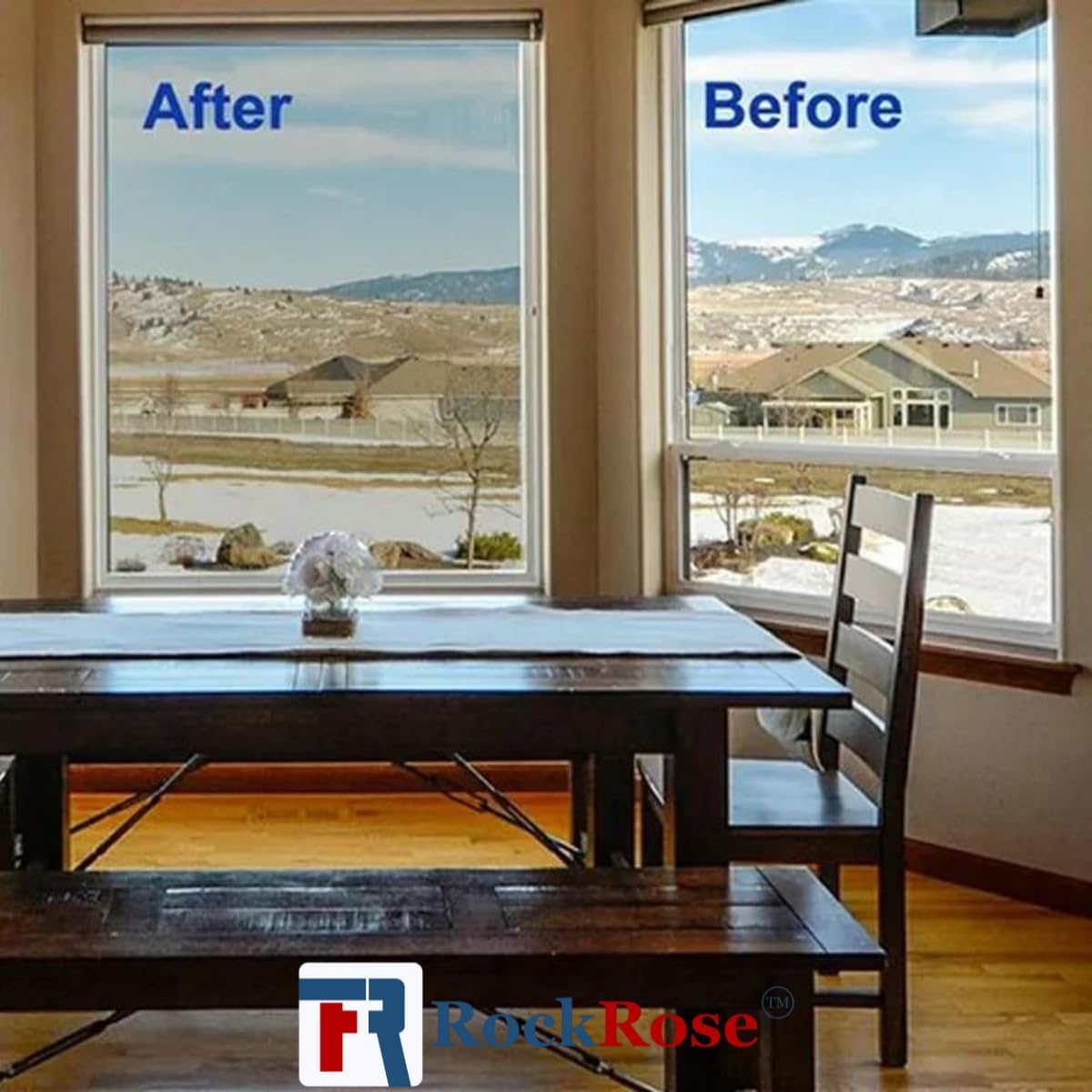 UV 99% VLT 5% Security and Safety 4 Mil Color Window Film Shatterproof Anti Shatter Tempered Glass Film for Home and Office Windows (VLT 5%, 24 in x 15 FT)