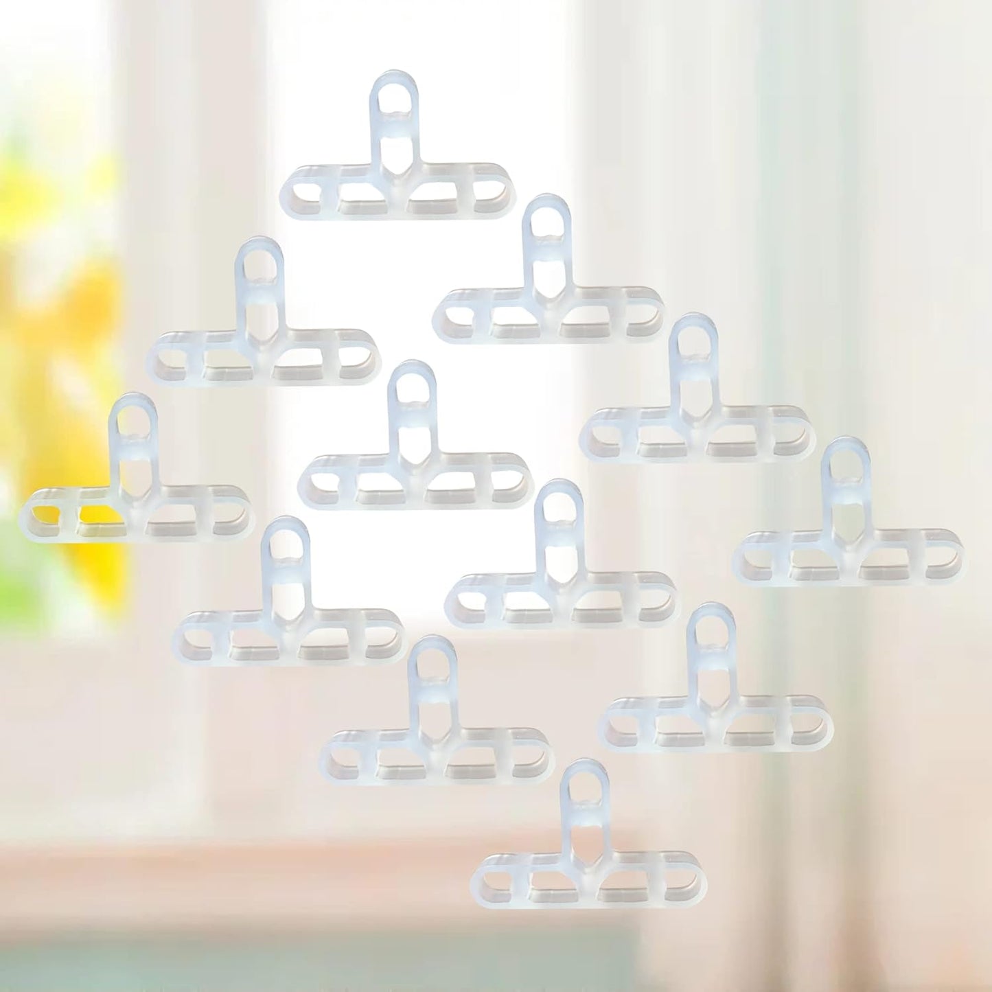 8mm Bricklaying Spacer Guid Mortar Spacer Red Wall Spacer 5/16 inch Transparent Tile leveling Clips Window Gap Spacer Mosaic Wall Spacer Kitchen Spacer Old Wall Spacer (Transparent)