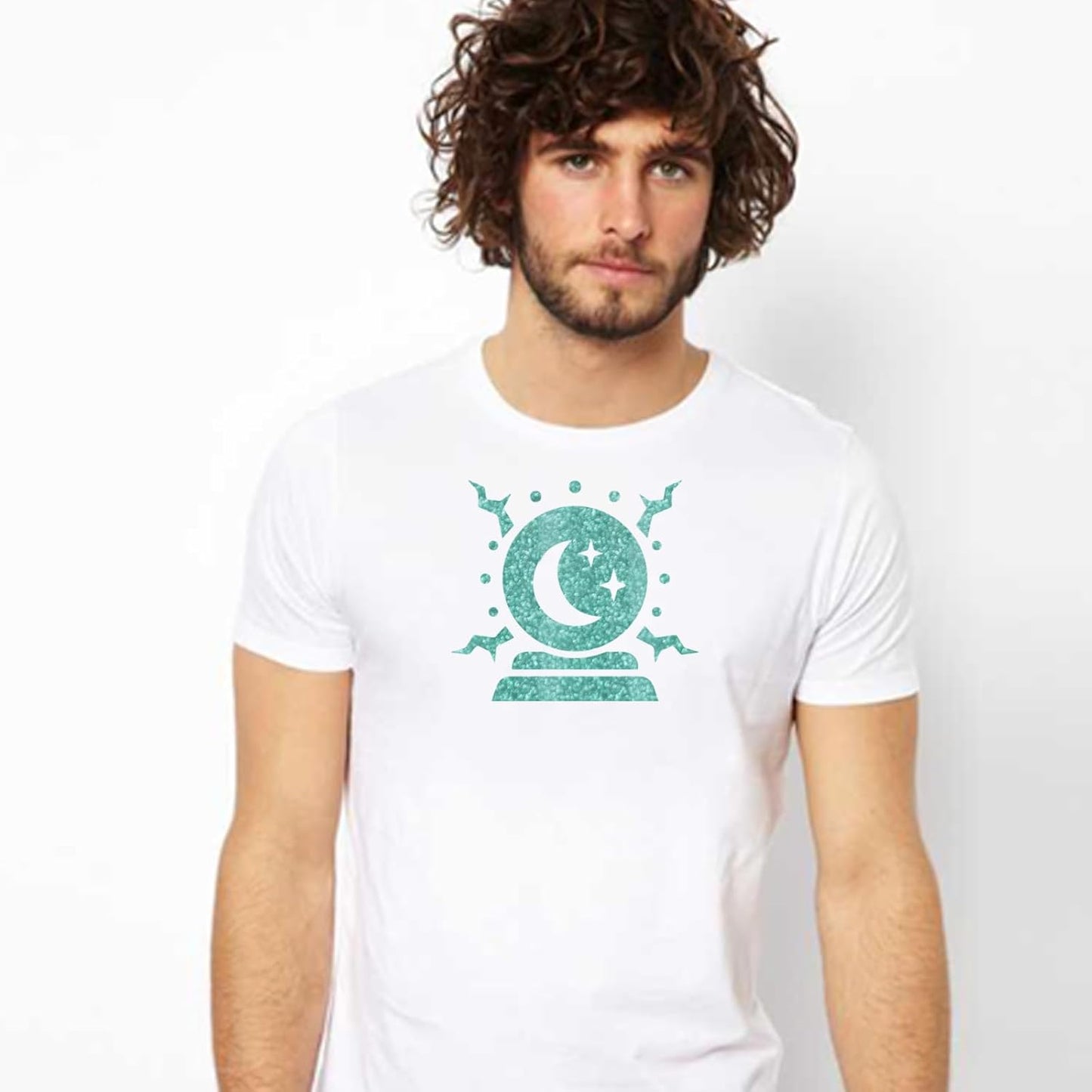 FUNKAKA Glitter Green HTV Heat Transfer Vinyl Rolls, 12" x 25ft PU Iron on Vinyl for T-Shirt Green Glitter HTV Vinyl for All Cutter Machines Easy to Cut & Weed for Heat Vinyl Design