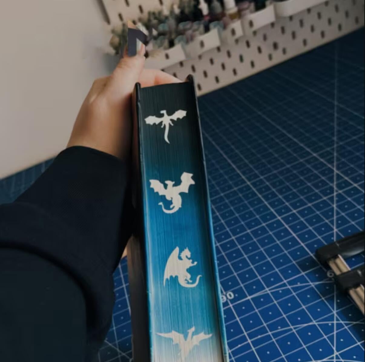 Dragon Stencils for Painting 3inch Reusable Dragon Stencil Template Stencils for Crafts Paint Stencils for Painting on Wood Wall Card Fabrics