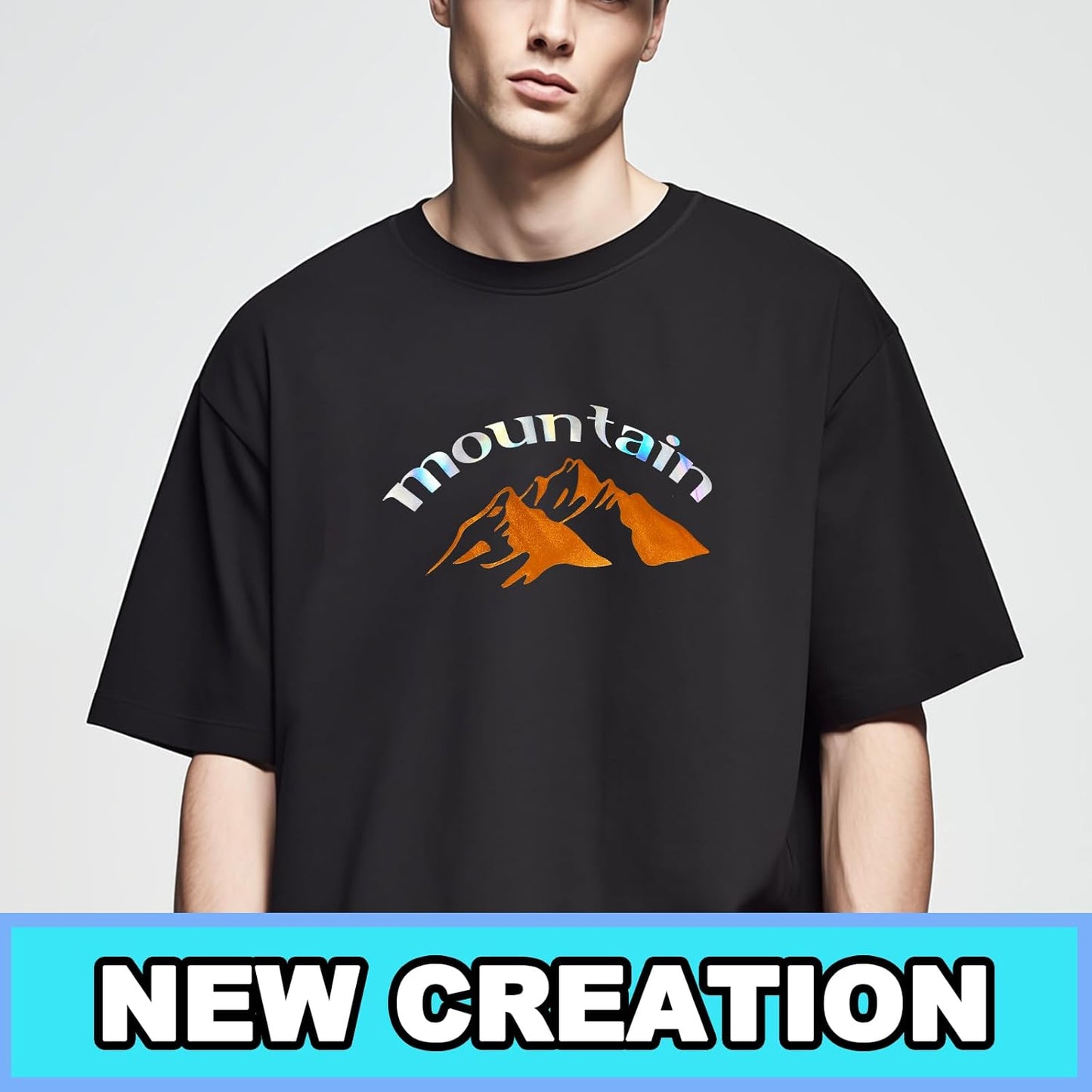 Heat Transfer Vinyl Metallic Rose Gold Foil 12"*6Ft Bundle Chrome HTV Pack in Vibrant Colors for Stunning T-Shirt Designs! Perfect for DIY Heat Transfer Vinyl (Rose Gold, 12Inch*6Ft)