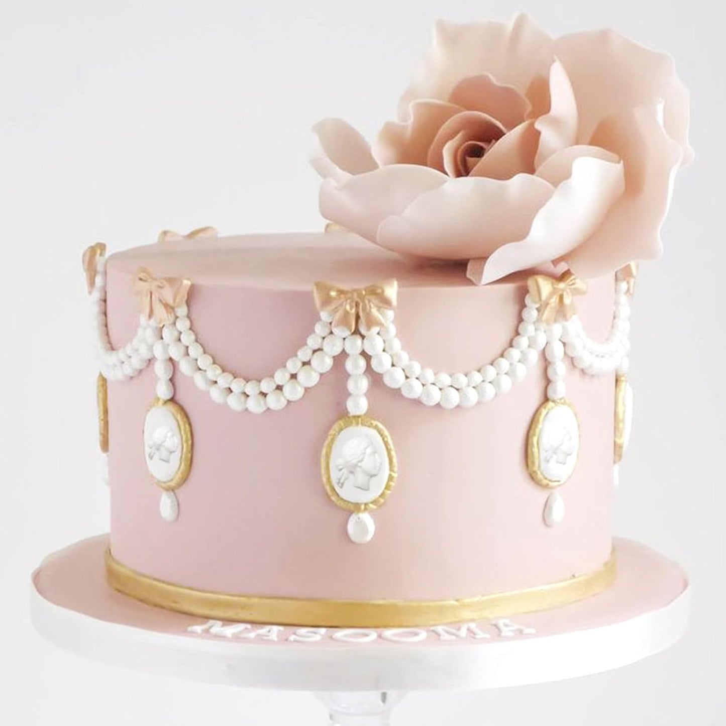 Baroque Style Silicone Molds 2-count Plaque and Object Labels