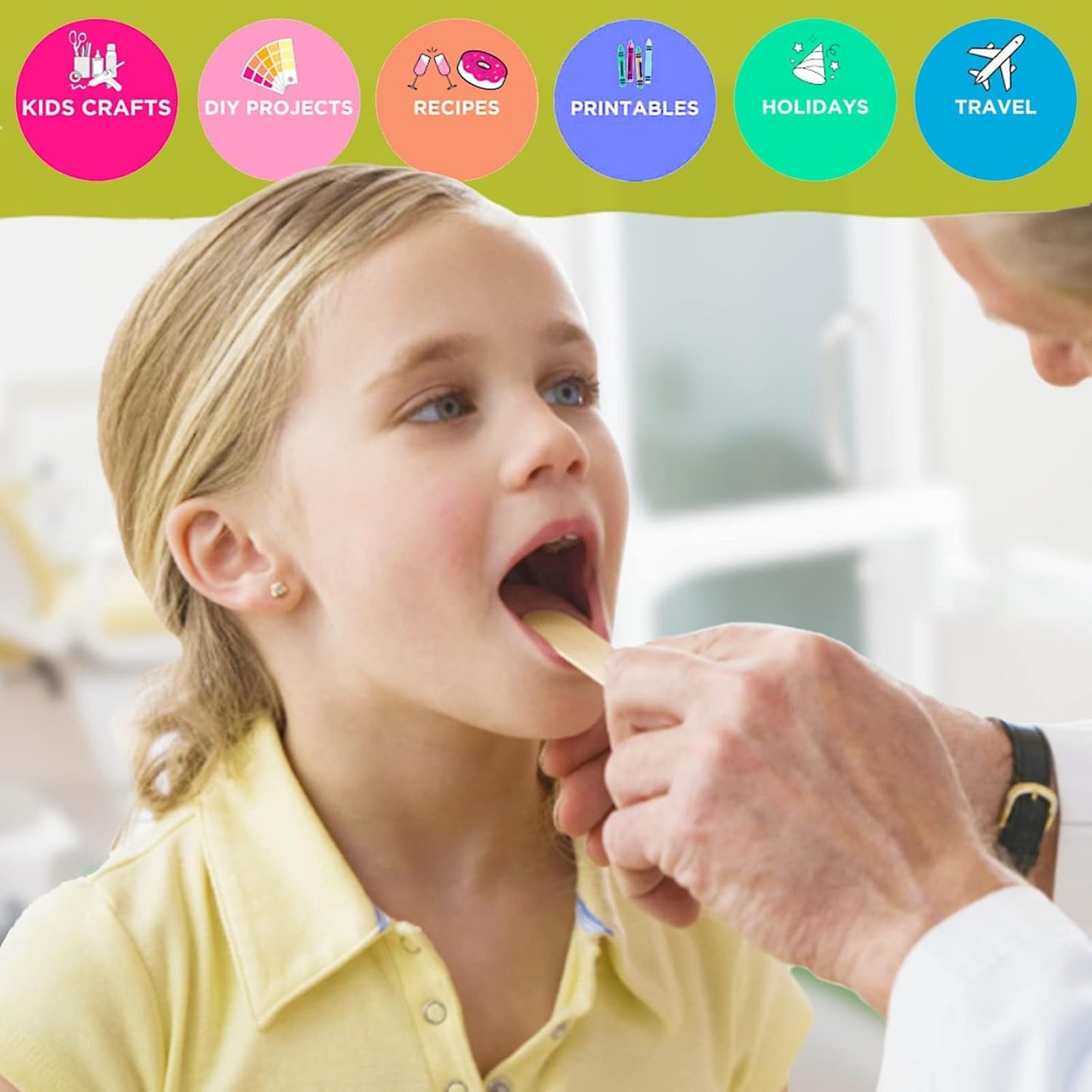 WISYOK 8 inch Popsicle Sticks, 500 Pcs Jumbo Wood Craft Sticks, Fan Handles, Large Popsicle Sticks for Crafts, Wedding Programs, Great for DIY Creative Designs