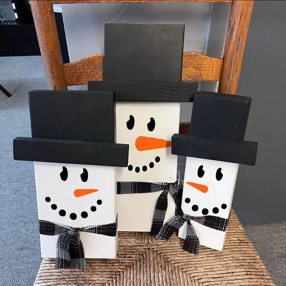 Christmas Stencils for Crafts Reusable 6" Xmas Holiday Stencil Christmas Stencils for Painting on Wood Fabrics Decor