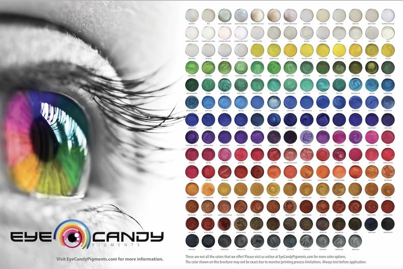 Eye Candy Red Pigment Paste Red Tide (2 oz/RAL 3002) | Epoxy, Resin Art Paste | Highly Pigmented | Resin Art | Woodworking (Red Tide)