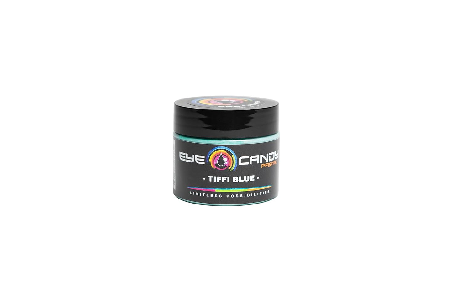 Eye Candy Turquoise Blue Pigment Paste Tiffi Blue (2 oz/RAL 6027) | Epoxy, Resin Art Paste | Highly Pigmented | Resin Art | Woodworking (Tiffi Blue)