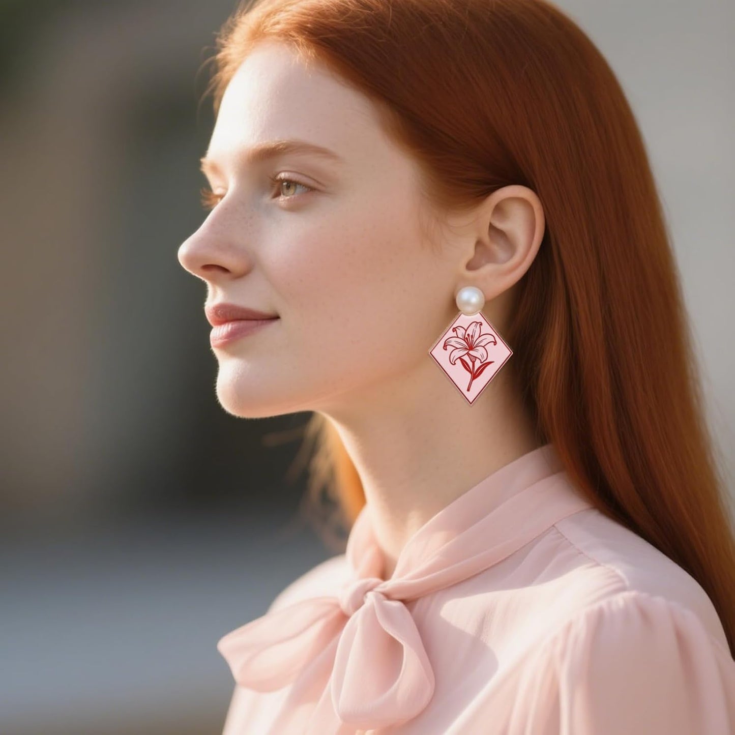 CHGCRAFT 4 Pcs Rhombus Pattern Polymer Clay Texture Sheets Abstract Art Silicone Texture Stamp Rhombus Flowers Modeling Pattern Pad Sheets for Jewelry and Earrings Tools, 5.5x5.5 inch