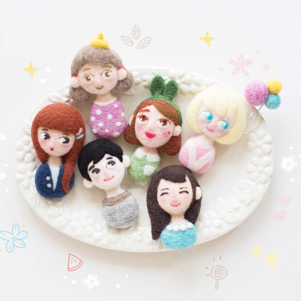 3.53oz Wool Roving Yarn, Wool Felting Supplies, Pure Wools, Chunky Yarn, Spinning Wool Roving for Needle Felting Wet Felting DIY Hand Spinning (Green)