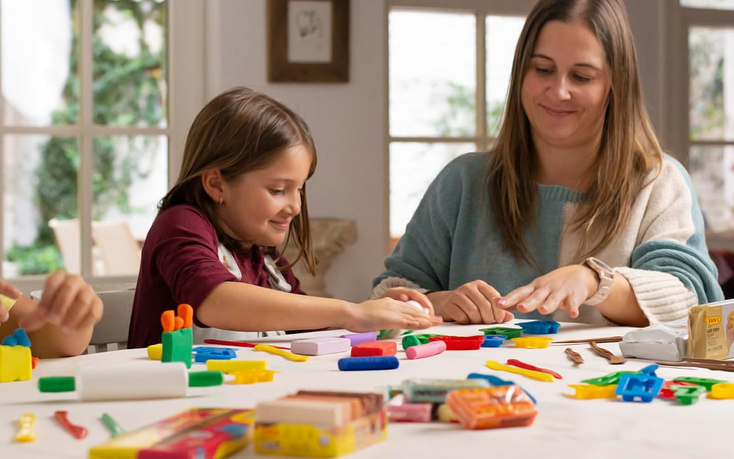 Jovi - Plastilina, 24 Bars of Reusable and Non-Drying Modeling Clay in 12 Assorted Colors, 100% Vegetable-Based, Non-Toxic and Gluten-Free, for Arts & Crafts Projects, Total of 2.64lb