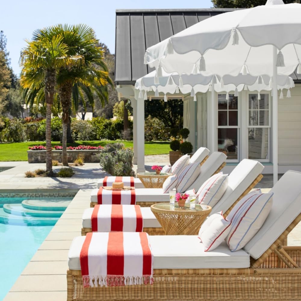 FoamRush 5" x 24" x 24" Water-Resistant Dry Fast Outdoor Upholstery Foam Sheet for Outdoor & Marine Furniture (Chair Cushion Foam for Patio Furniture, Boat Seat Cushion Replacement)