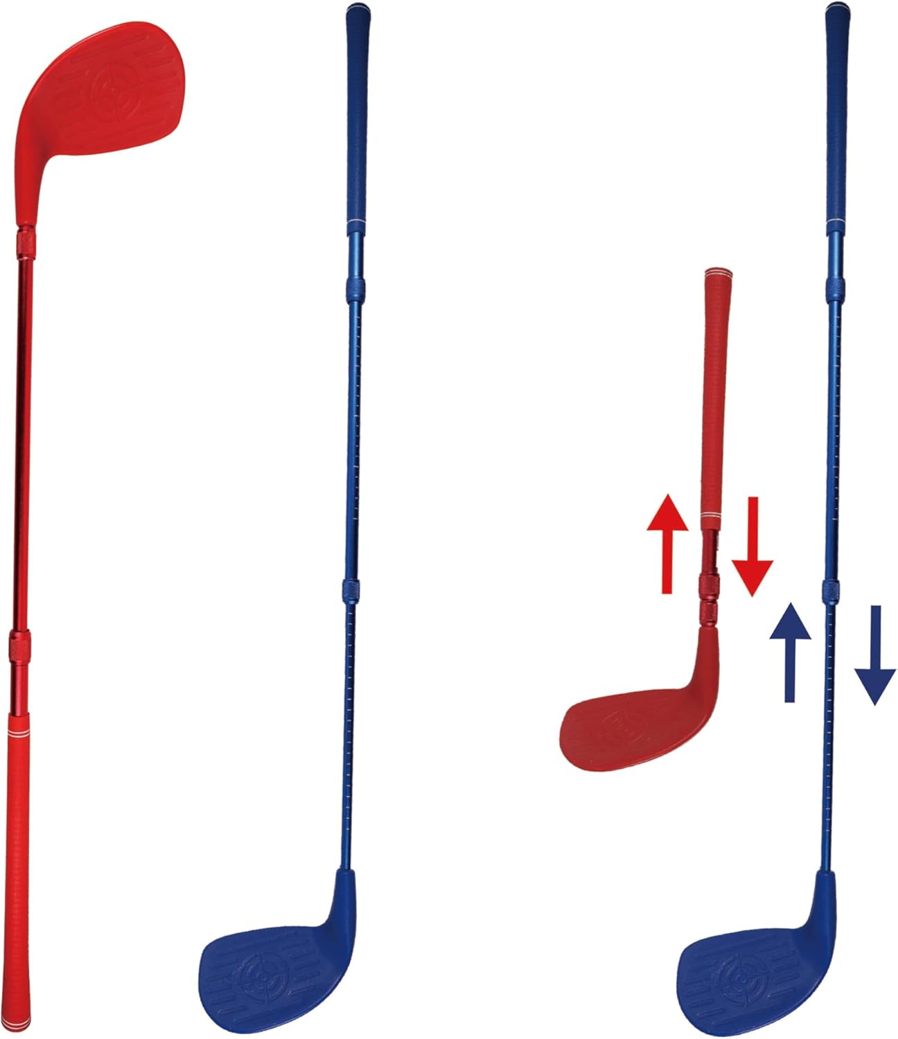 Bucket Birdie Backyard Golf Game — 6 Hole Yard Game with Adjustable Clubs, Flags, Balls, Turf Mats, and Carry Bag — Outdoor Golf Bucket for Adults and Kids