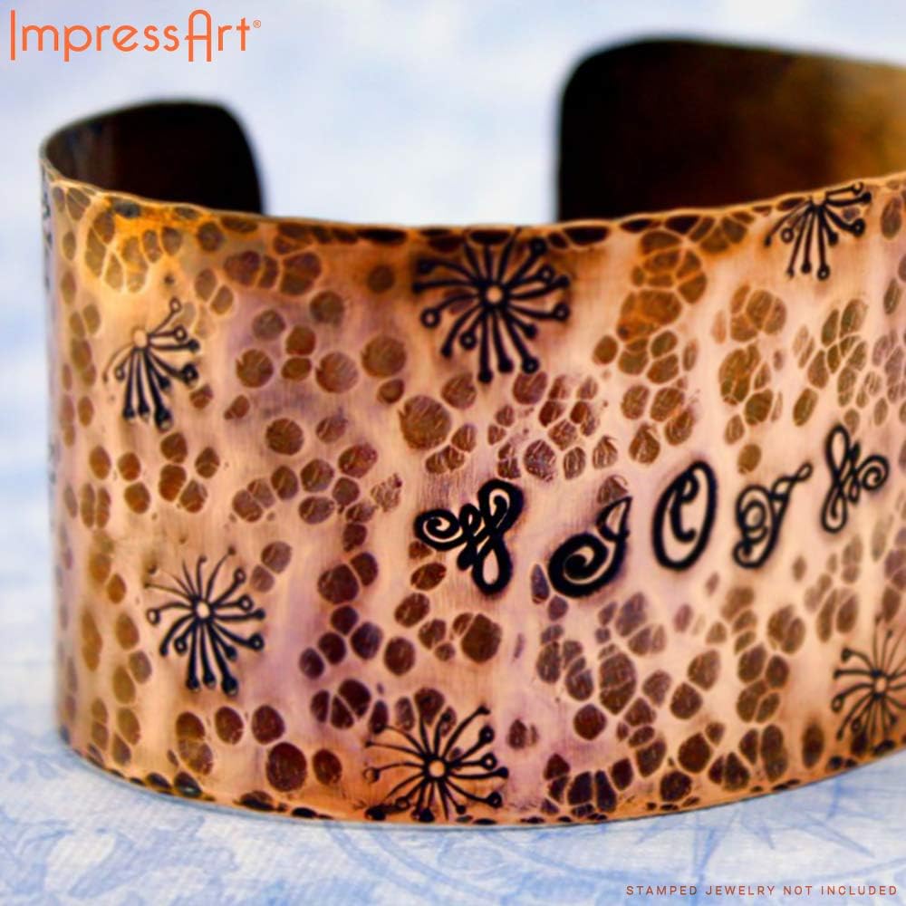 ImpressArt - Flourish G Signature Metal Design Stamp, 3mm