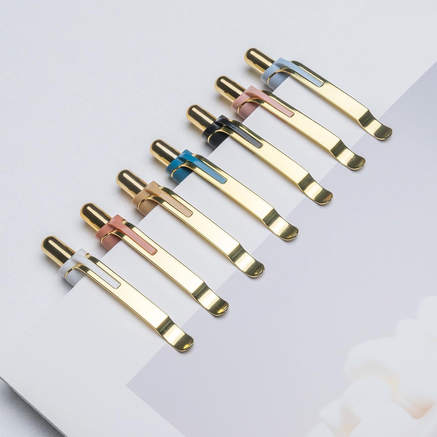 Linbsunne Gel Pens Black Ink Pen 0.5mm fine Point Pens Smooth Writing Retractable Office Supplies (12-count)