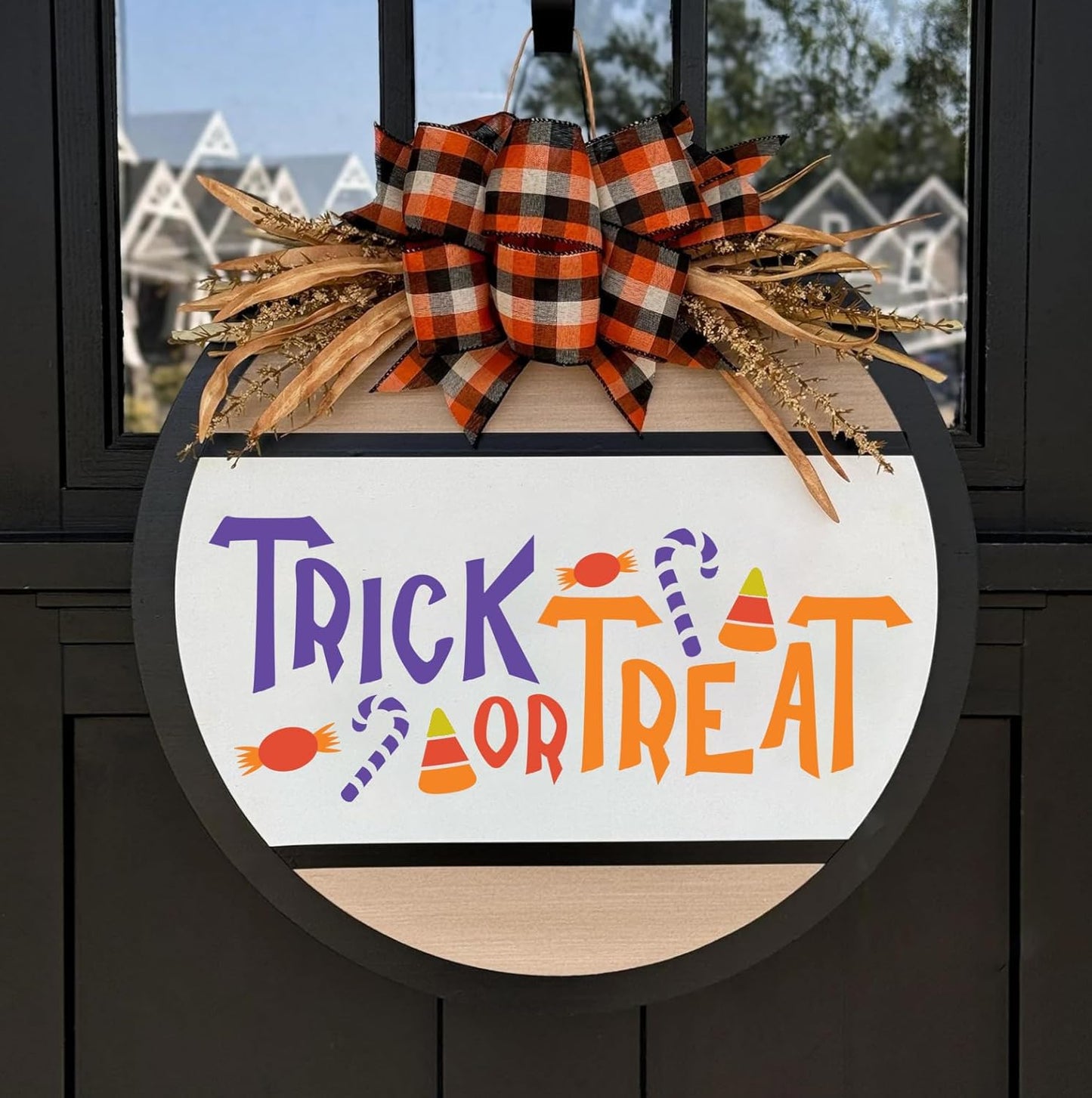 Halloween Stencils for Painting on Wood 12inch Large Halloween Stencil Hey Boo Witches Spider Bats Ghost Draw Templates for Porch Hanger Doormat Fabrics DIY Crafts Decor