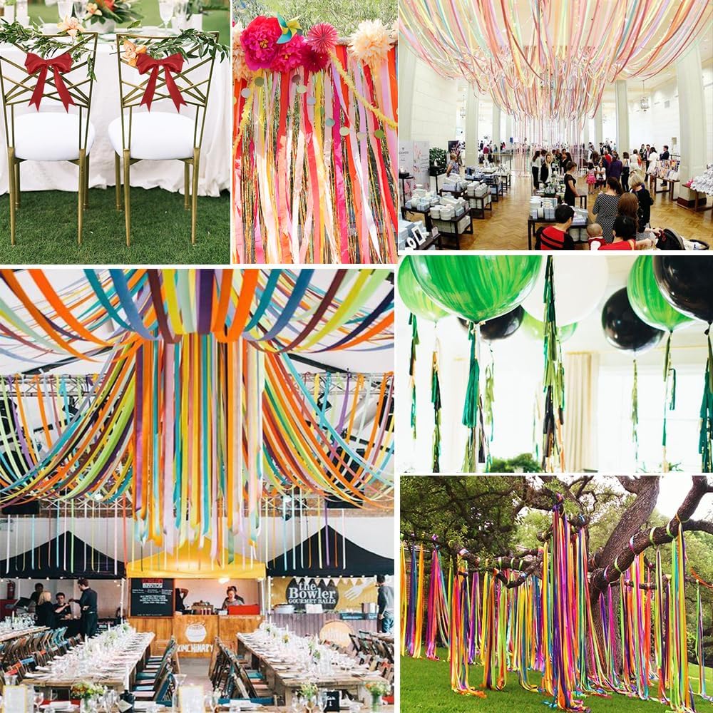 TONIFUL 1 Inch x 100yds Yellow Satin Ribbon, Thin Solid Color Satin Ribbon for Gift Wrapping, Crafts, Hair Bows Making, Wedding Party Decoration, Invitation Cards, Floral Bouquets, Christmas