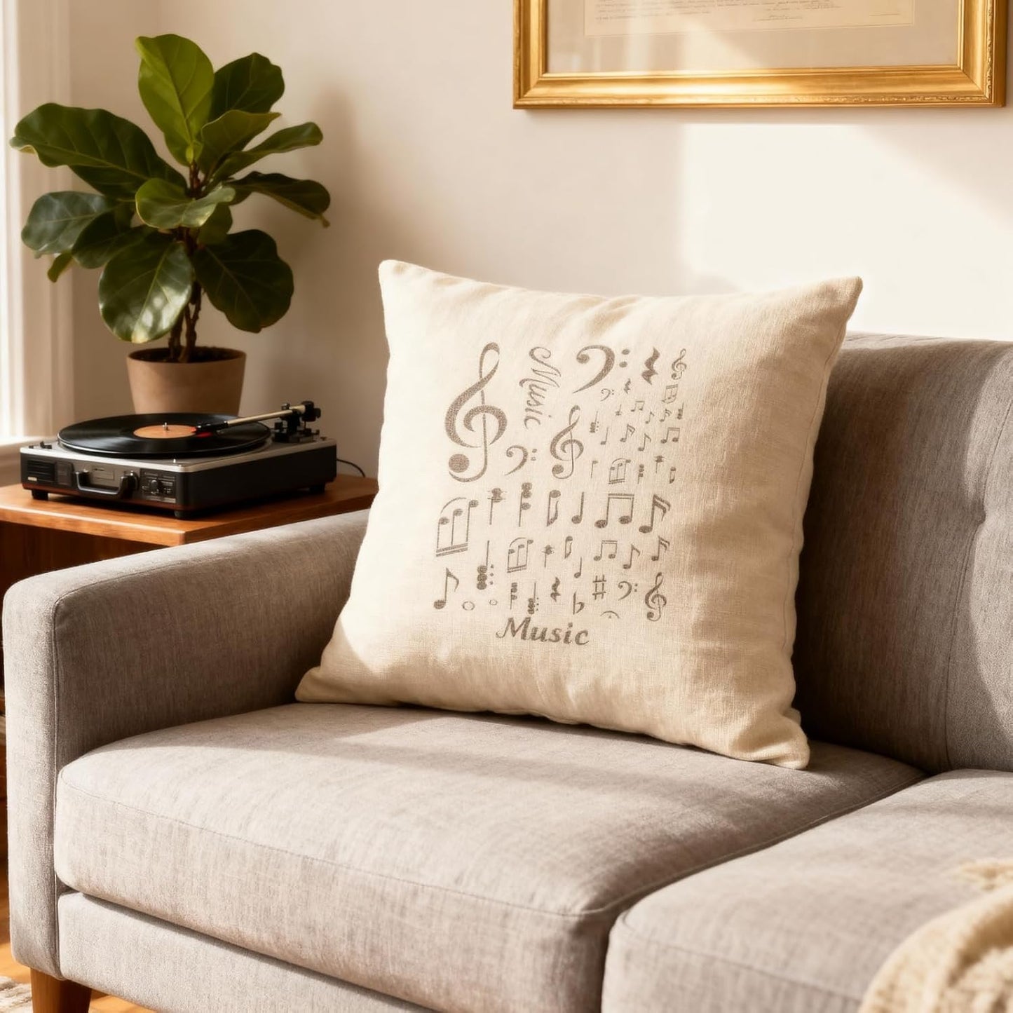 TIAMECH A4 Reusable Music Stencil for Painting - Music Symbol Notes Layering Template, DIY Wall Art, Wood Furniture, Scrapbook & Crafts (8.3x11.7inch)