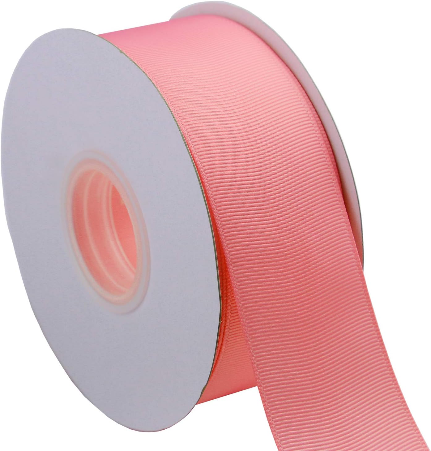 ITIsparkle 11/2" Inch Grosgrain Ribbon 25 Yards-Roll Set for Gift Wrapping Cake Decoration Party Favor Hair Braids Hair Bow Baby Shower Decoration Floral Arrangement Craft Supplies, Pink Ribbon