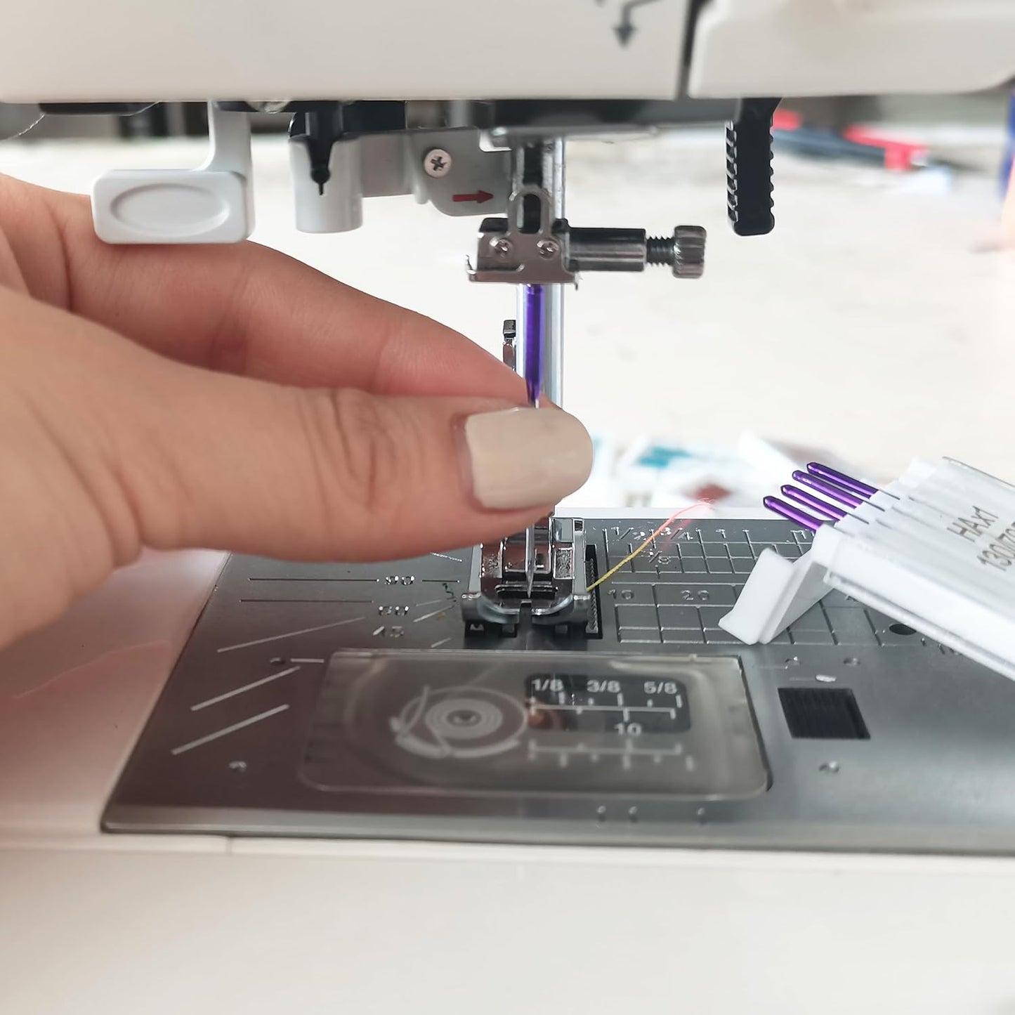 HONEYSEW 30 Pieces Sewing Machine Needles HAX1 130/705H Universal Regular Point Flat Shank Sewing Needle Compatible with Singer, Brother,Janome,Pfaff and Other Brand (Size(11,14,16) X10PCS)