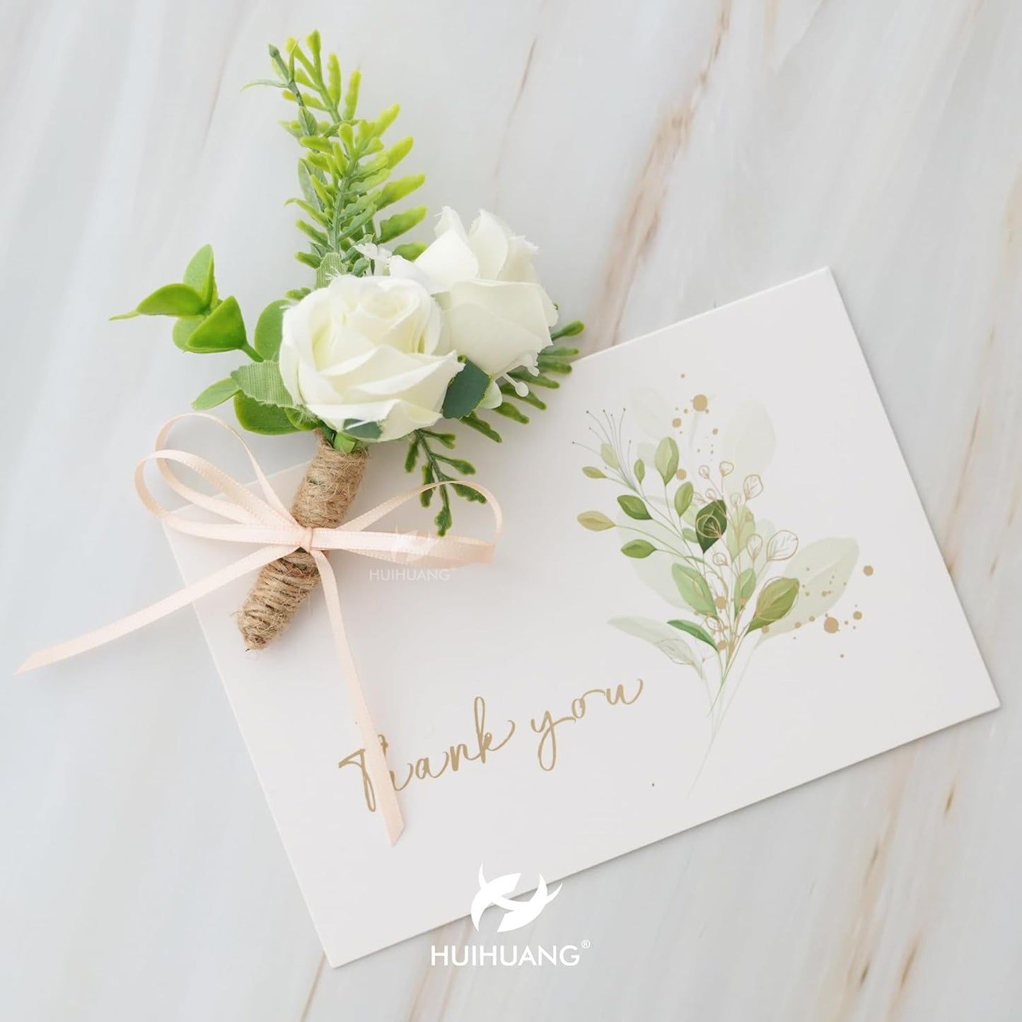 HUIHUANG Thin Satin Ribbon 1/8 inch x Continuous 100 Yards Roll Double Face Peach Satin Ribbon for Crafts, Gift Wrapping, DIY Bows, Invitation Card, Tag Decoration, Ornaments Decor