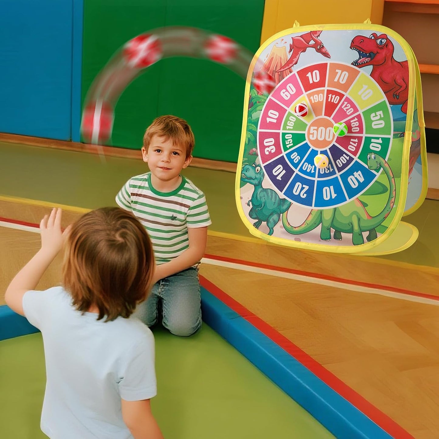 Bean Bag Toss Game Toy Indoor and Outdoor Toys for Kids Toddlers Dinosaur Toys Family Party Carnival Games for Boys and Girls 3 4 5 6 7 8 9 Year Old Birthday Gifts Outside Backyard Beach Lawn Games