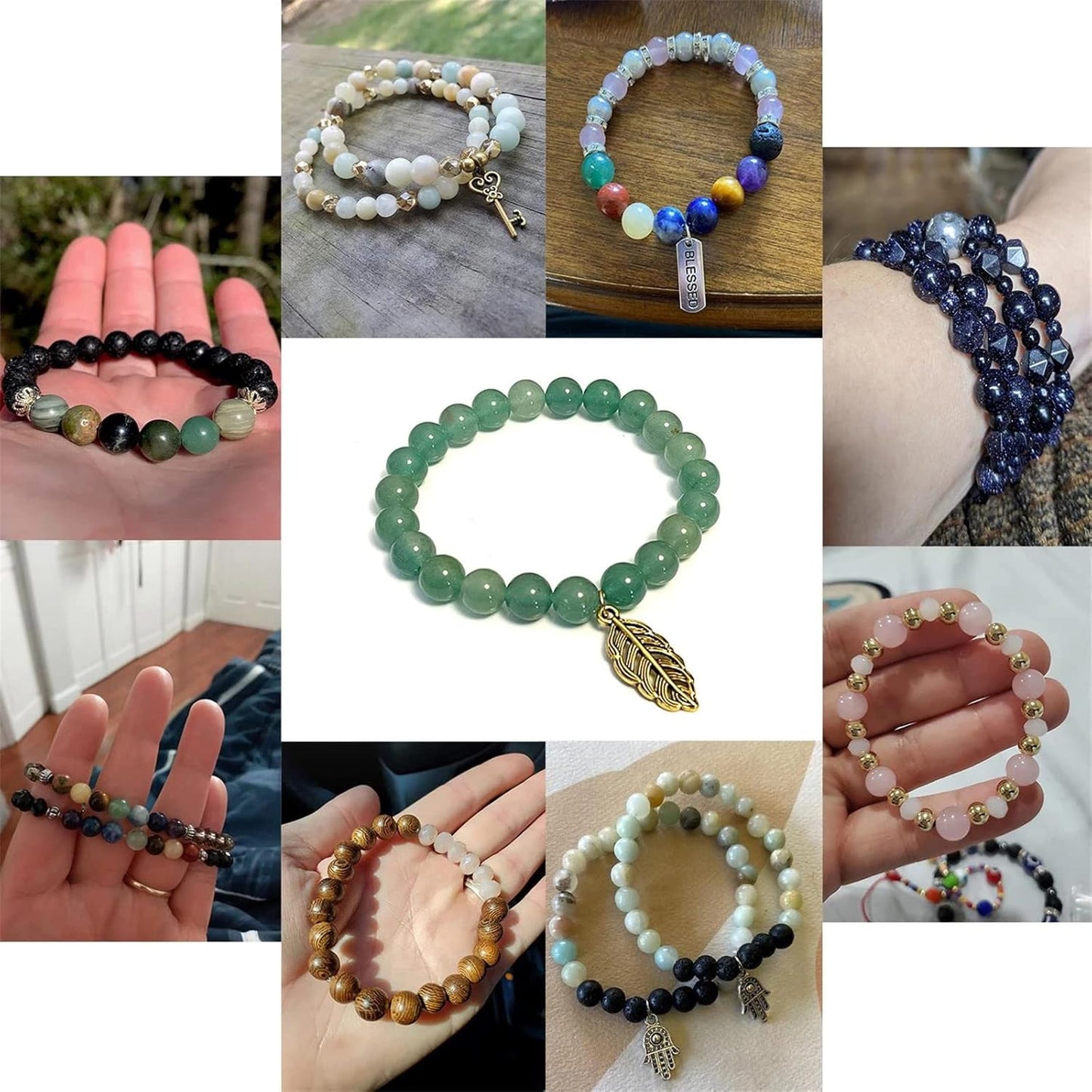 AAA+ Natural Lapis Lazuli Gemstone Beads 10mm 37PCS Round Loose Stone Beads for Jewelry Making DIY Bracelets Necklace Earrings