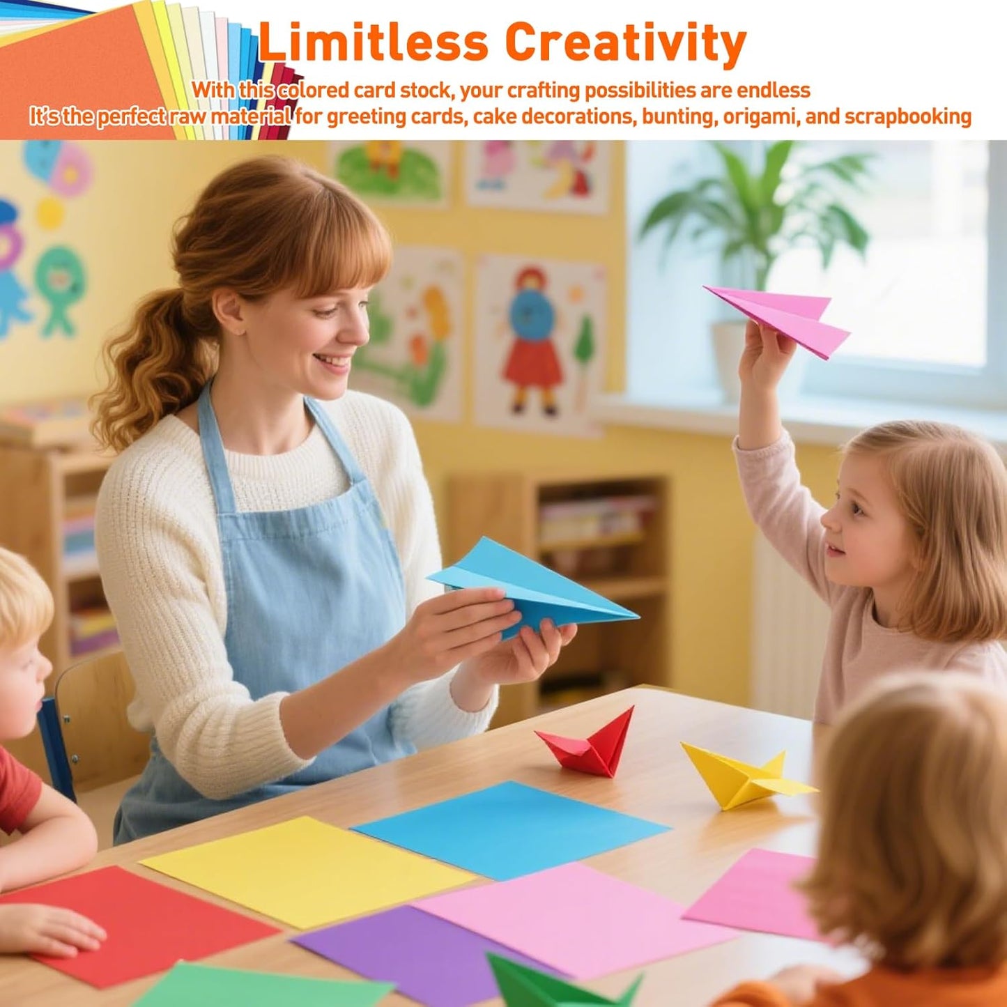 MAXECHO 8.5" X 11" Colored Cardstock Bulk 300 Sheets 30 Assorted Colors Construction Paper Card Stock Printer Paper for DIY Crafts, Kids School Supplies, Cricut, 180 GSM