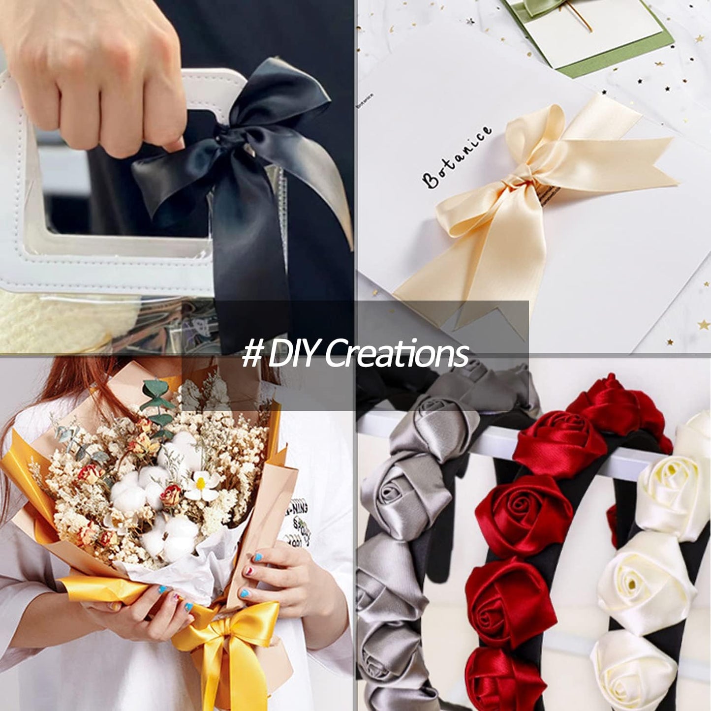 1-1/2" Wide x 100 Yards Single Faced Navy Blue Satin Ribbon, Royal Blue Ribbon Use for Bows Bouquet, Gift Wrapping, Wedding, Floral Arrangement (Navy Blue)