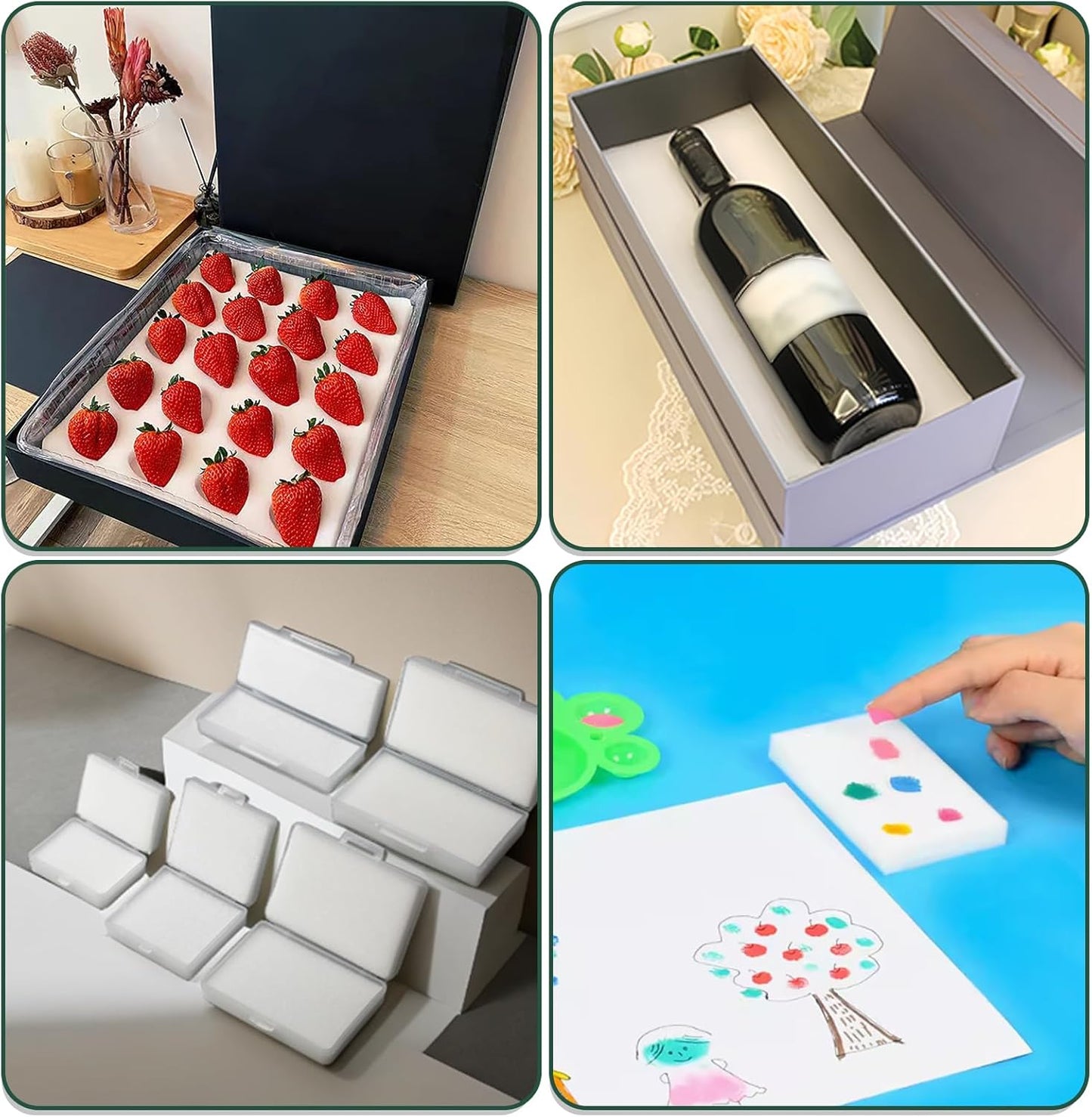 59x79x0.8 Inches High Density Craft Foam Sheets, Suitable for Shipping, Packing, Mailing, DIY, Cosplay, Cushion Foam, 35D High Density Foam Sheets