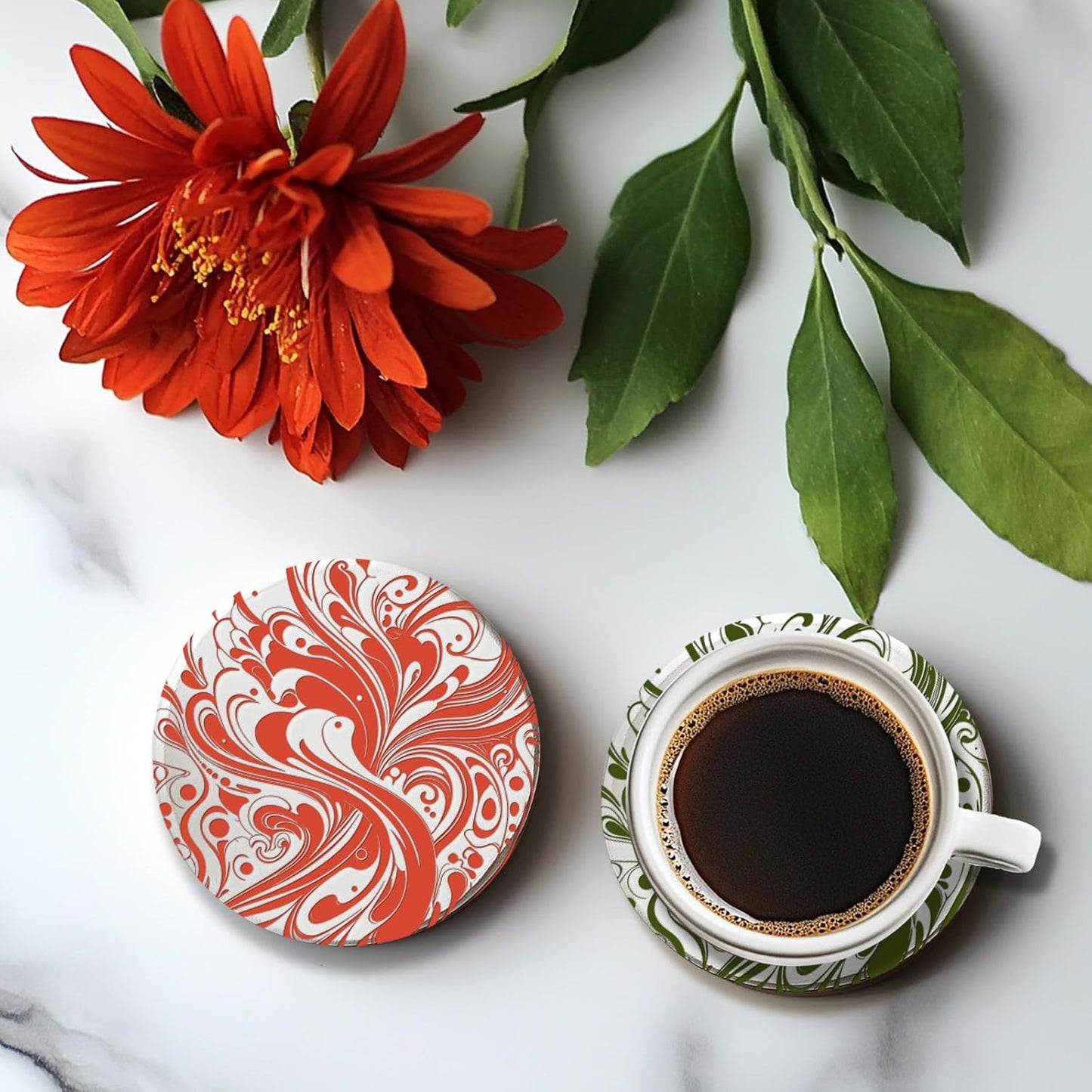 CHGCRAFT Artistic Pattern Polymer Clay Texture Sheets Fumes Silicone Stamp Water Flow Clay Texture Mat Modeling Pattern Pad for Jewelry and Clay Earrings Tools, 5.5x5.5 inch