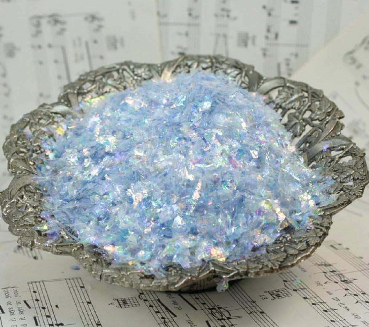 Meyer Imports Flitter Flakes - Blue - Iridescent - 2 oz - 311-4341