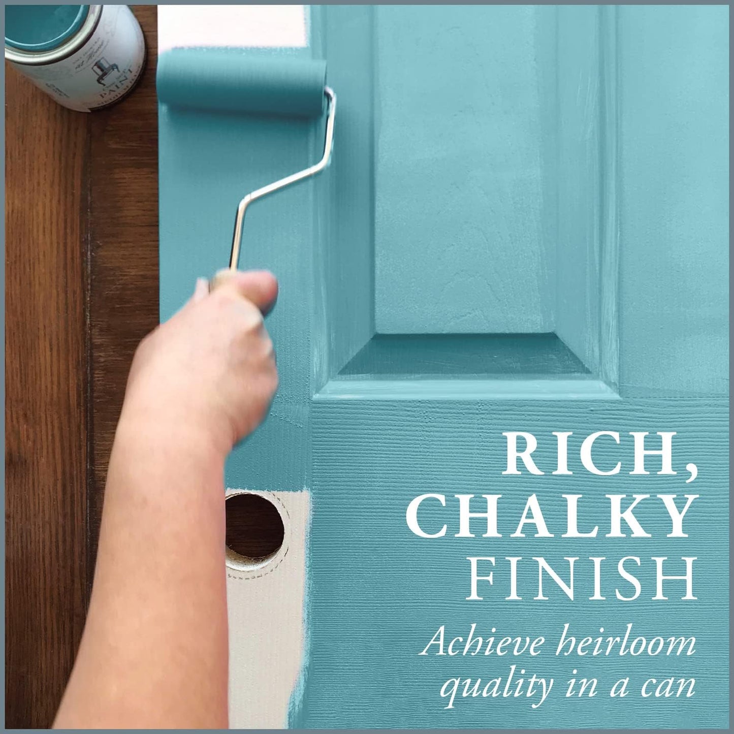 AMY HOWARD AT HOME Chalk-Based One Step Paint for Furniture, Cabinetry, Decor, Finish, and More | No Stripping, Sanding, or Priming | Medium Base | 16 Ounce | Maxwell Garden