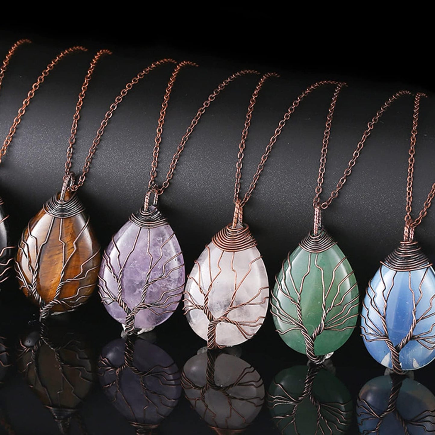 Jishi 33ft Link Cable Chain Roll 2mm, Red Copper Chain for Jewelry Making Necklace Earring Bracelet DIY Craft Jewelry Making Findings Supplies, Copper Plated Iron Metal Rolo Necklace Chain Spool Set