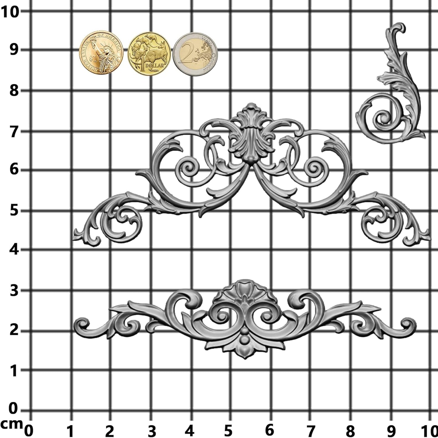 Garland Mold for Polyclay Air Dry Clay Plaster