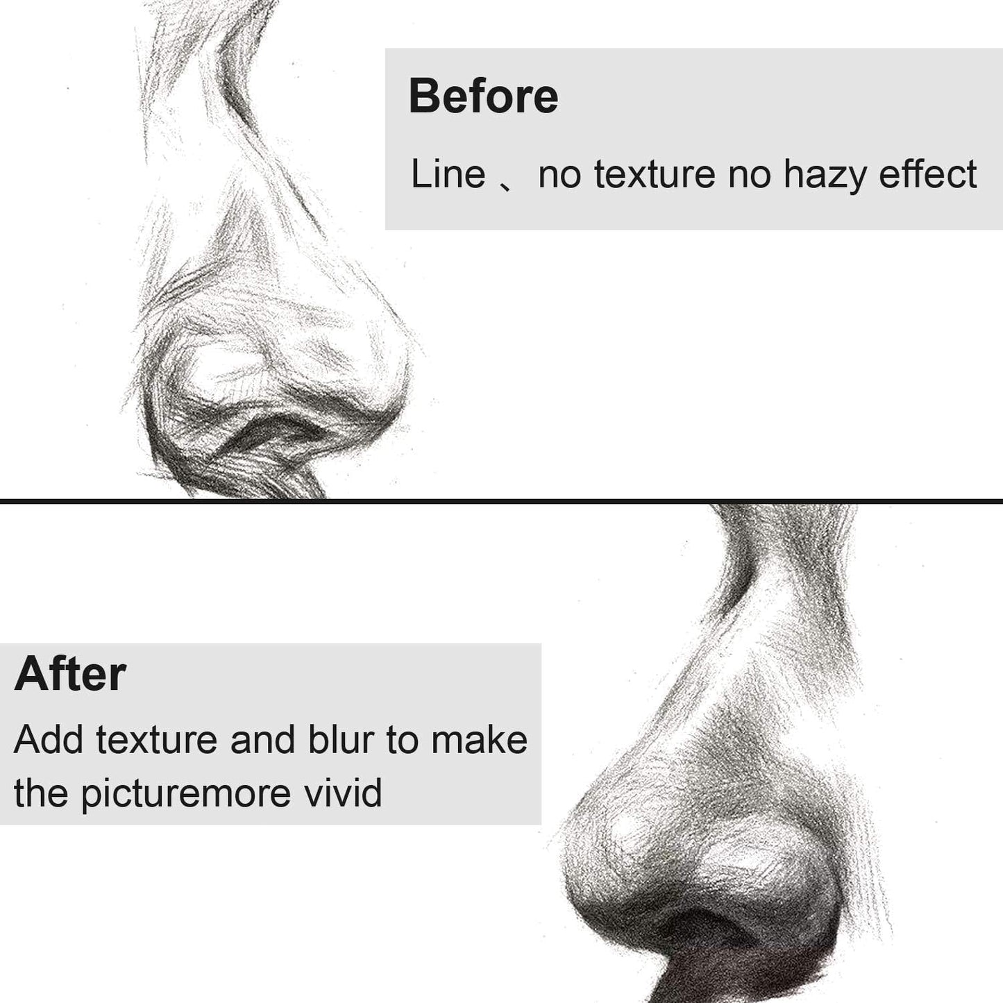 FEBSNOW 84 Pcs Blending Stumps and Tortillions, Paper Art Blenders, Art Pencils, Drawing Pencils for Student Artist Charcoal Sketch Drawing Tools, Sketch Supplies