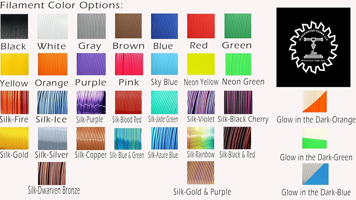 Dwarven 3D Printed Dice Tower - Baldur's Shrine by Unchained Games - Mythic Roll - Carve Your Fate in Stone with Ancestral Echoes and Valor! (29.) Silk-Silver)