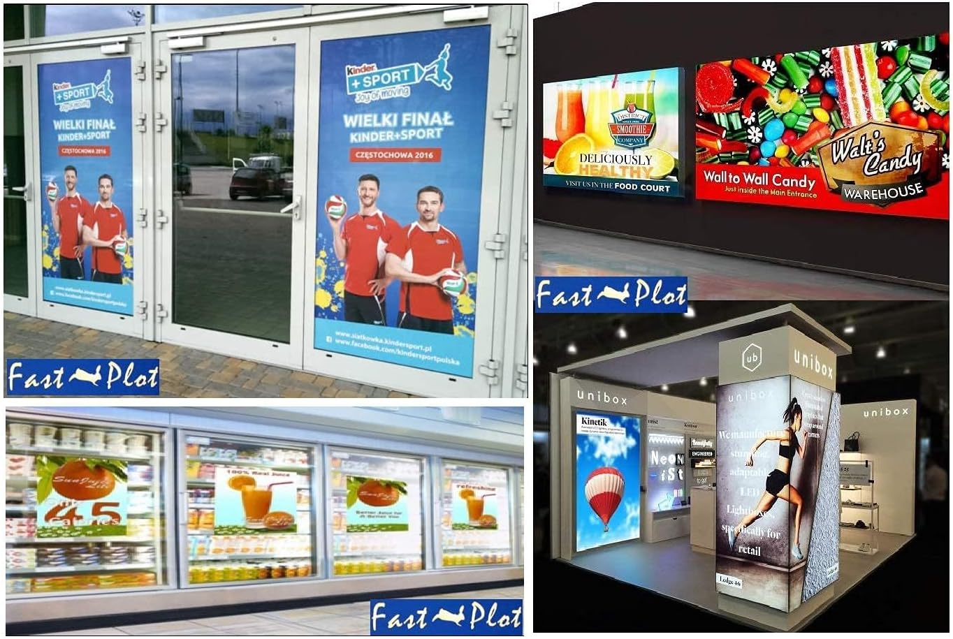 FastPlot Self Adhesive Vinyl - Waterproof 4mil - 36inch x 60ft Roll - 3inch core