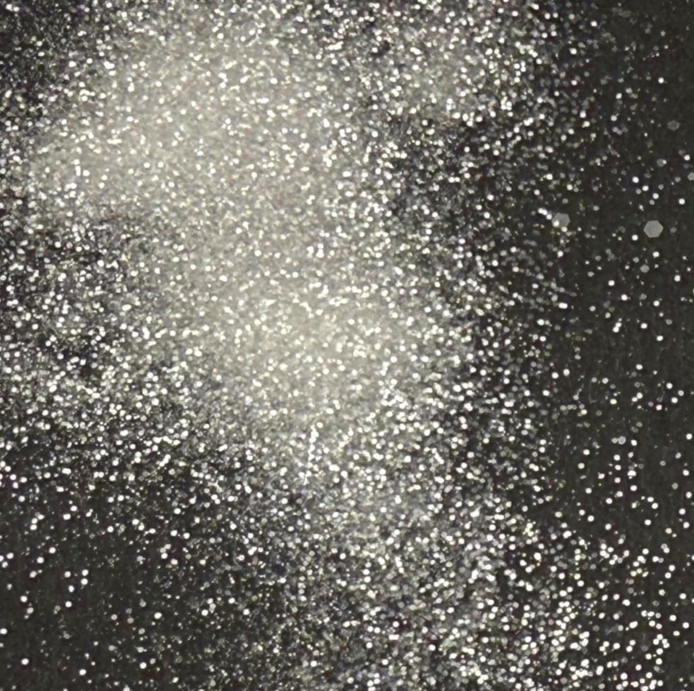 Tim Holtz Rock Candy Glitter, Clear and Chunky, Bundle of 2 Jars, 4.7 Ounces Each, 3 Carnora Scoop Spoons