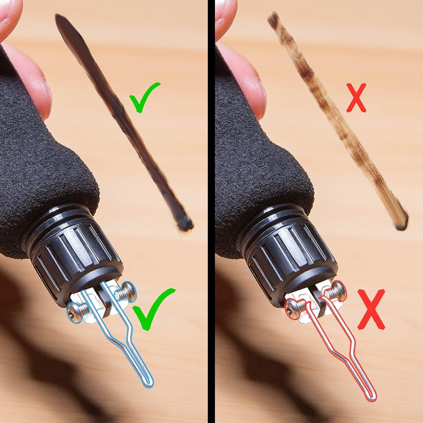 WEP 939D-II 2-IN-1 Wood Burning Kit 86-IN-1 with 51 Solid Points and 20 Wire Nibs Wood Burner with 2 Letter Number Stencils, 2 Unfinished Wood, 1 Pen Holder, Burning Tool