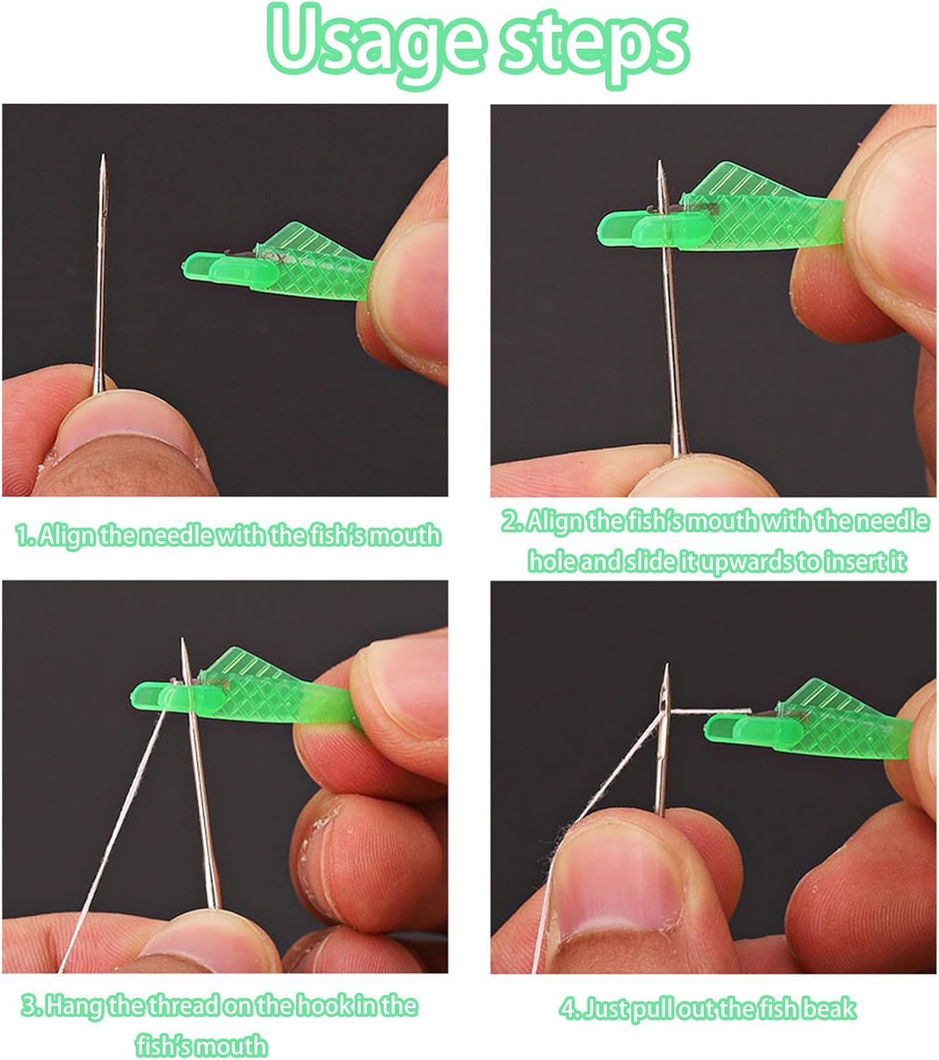 Fish Mouth Sewing Machine Needle Threader - 2025 New Automatic Tool, Quick & Easy Loop Threader for Enhanced Sewing Efficiency & Precision (20)