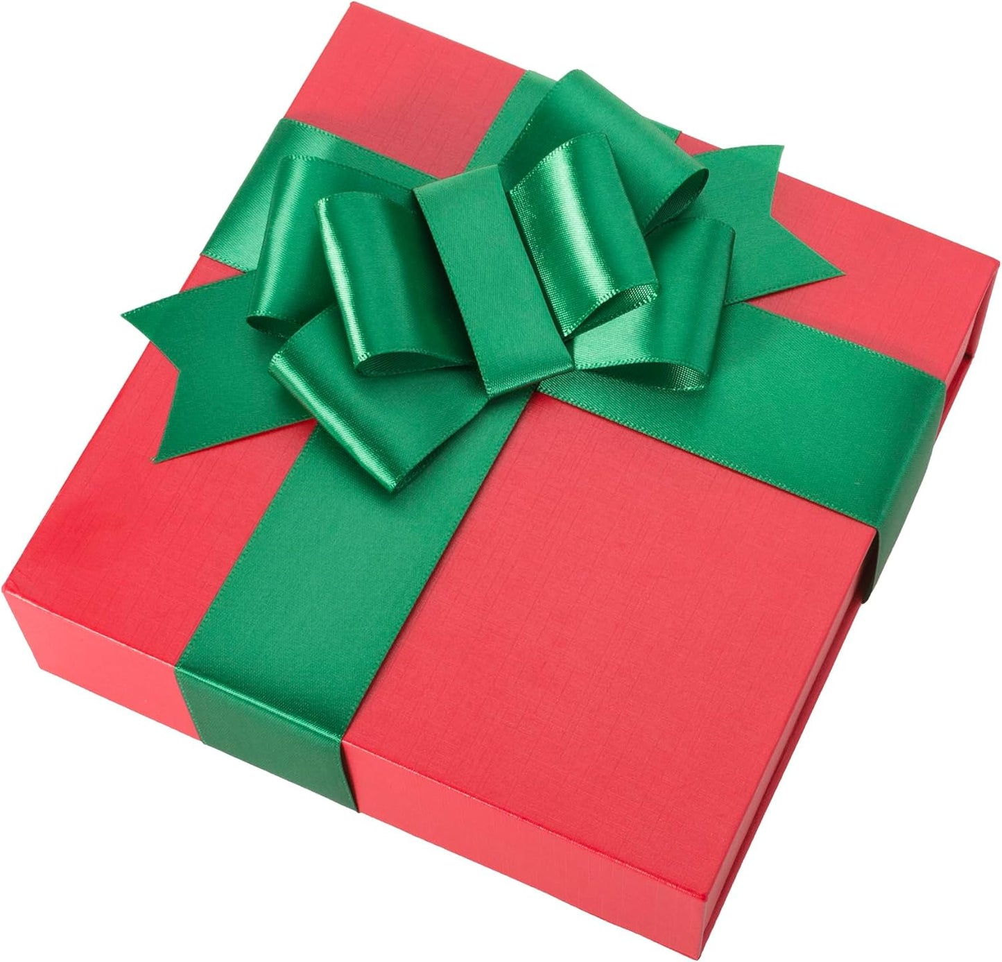 1-1/2 Inch Dark Green Ribbon, 50 Yards Craft Polyester Satin Ribbon Perfect for Gift Wrapping, Handmade Roses, Wedding Party Decorations and DIY Crafts